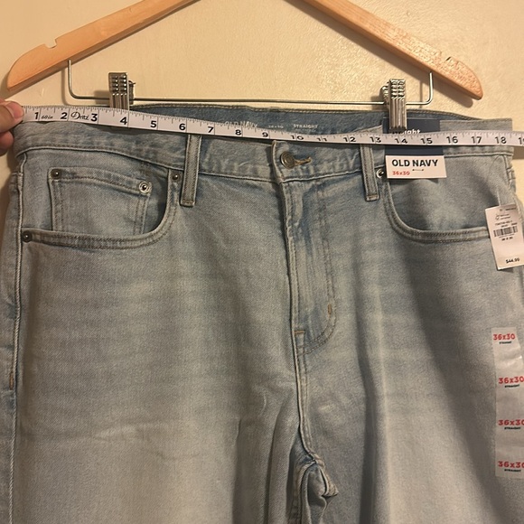 Men’s Old Navy 36x30 Blue Jeans Straight NWT - Picture 6 of 6